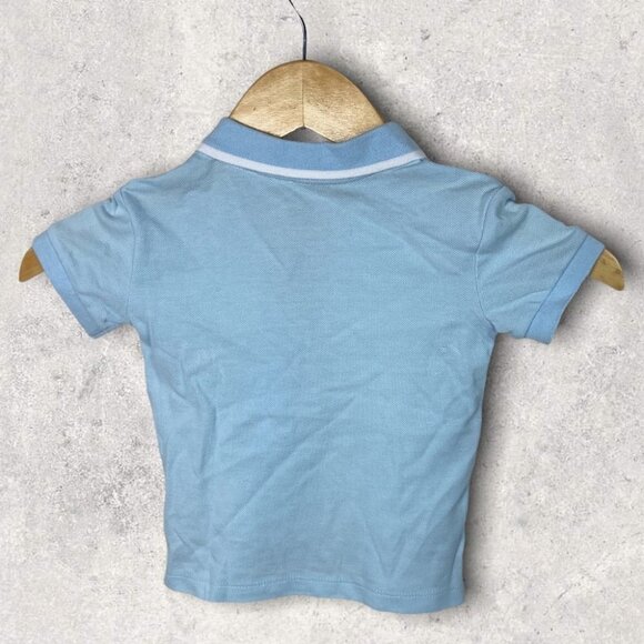 NEW Little Me Sailboat Polo Shirt Babies 12M Nordstrom Collared NWOT Blue Top‎ - Picture 4 of 11